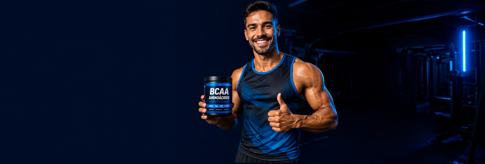 Atleta com BCAA