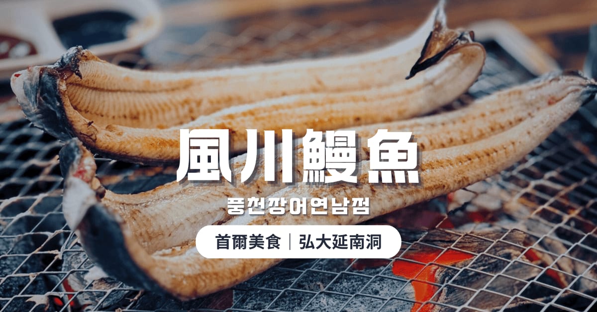 首爾弘大風川鰻魚풍천장어—延南洞美食現殺炭烤鰻魚推薦（含再訪心得）