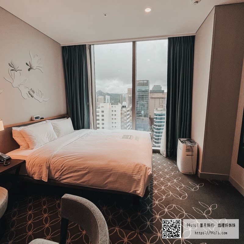 HOTEL-GRACERY-SEOUL-市廳站-會賢站-明洞-首爾-韓國-南大門-光化門-北倉洞美食街-飯店推薦-韓國旅行-自由行-雙人房
