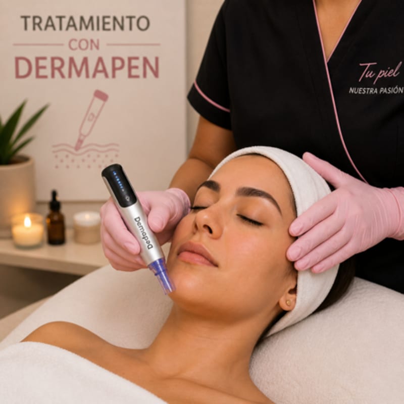 Tratamiento con dermapen — Cosmiatría en Essenza Spa, Puente Piedra