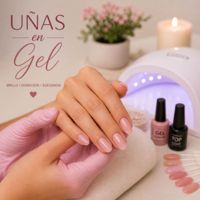 Uñas en gel — Belleza y Uñas en Essenza Spa, Puente Piedra