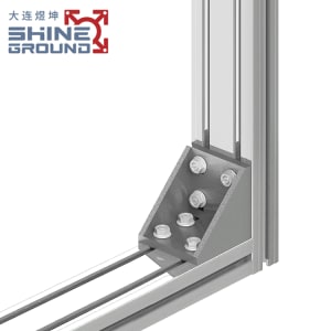 ​​Die Cast Corner Bracket for 80x80 Aluminum Profiles​​
