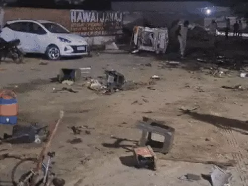 रेसिंग ऑडी ने 16 लोगों को कुचला, एक की हुई मौत