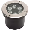 LED Ground Spot – Recessed Round – 6W – IP67 – 4000K – Matte Chrome – Stainless Steel LED Ground Spot – Recessed Round – 6W – IP67 – 4000K – Matte Chrome – Stainless Steel