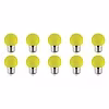 10x LED Lamp E27 Kozolux Romba Yellow 1W 10x LED Lamp E27 Kozolux Romba Yellow 1W