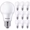 PHILIPS CorePro LEDbulb E27 Peer Mat 10 Pack 8W 3000K PHILIPS CorePro LEDbulb E27 Peer Mat 10 Pack 8W 3000K