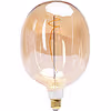 LED Lamp Smart LED Aigi Rixona Bulb ST64 6W RGB WiFi Amber