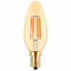 LED Lamp E14 Kaars Filament - Dimbaar Amber 4W