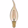 E14 LED Kaarslamp - Filament - Amber - Warm Wit - 2W E14 LED Kaarslamp - Filament - Amber - Warm Wit - 2W