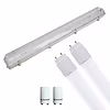 LED Fluorescent Fixture with T8 Tube Incl. Starter - Aigi Hari - 150cm Double - LED Fluorescent Fixture with T8 Tube Incl. Starter - Aigi Hari - 150cm Double -