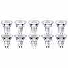 PHILIPS LED Spot 10 Pack - GU10 Warm White 3000K PHILIPS LED Spot 10 Pack - GU10 Warm White 3000K