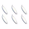 LED Downlight Slim 6 Pack - Inbouw Rond 3W Natuurlijk Wit LED Downlight Slim 6 Pack - Inbouw Rond 3W Natuurlijk Wit