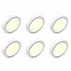 LED Downlight 6 Pack 12W Warm White 3000K - Surface Mount LED Lamp LED Downlight 6 Pack 12W Warm White 3000K - Surface Mount LED Lamp