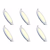 LED Downlight Slim 6 Pack 12W Warm White 2700K Recessed Round LED Downlight Slim 6 Pack 12W Warm White 2700K Recessed Round