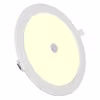 LED Downlight Slim 12W Inbouw met PIR Sensor Warm Wit 3000K LED Downlight Slim 12W Inbouw met PIR Sensor Warm Wit 3000K