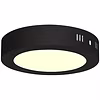 LED Downlight 12W Warm White 3000K - Surface-mounted LED Lamp Matte Black LED Downlight 12W Warm White 3000K - Surface-mounted LED Lamp Matte Black