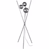LED Floor Lamp Trion Lancia - 3-light Matte Chrome Aluminum LED Floor Lamp Trion Lancia - 3-light Matte Chrome Aluminum