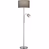 LED Floor Lamp Trion Hotia - Matte Gray Aluminum, E14 Fitting LED Floor Lamp Trion Hotia - Matte Gray Aluminum, E14 Fitting