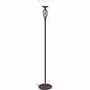 LED Floor Lamp Trion Rustina - Rust-colored 2-light floor lamp LED Floor Lamp Trion Rustina - Rust-colored 2-light floor lamp