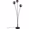 LED Floor Lamp Trion Seldy - Black with Multicolor Glass LED Floor Lamp Trion Seldy - Black with Multicolor Glass