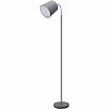 LED Vloerlamp Aigi Rolo - Mat Grijs Aluminium, E14 Fitting LED Vloerlamp Aigi Rolo - Mat Grijs Aluminium, E14 Fitting