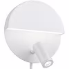 LED wall lamp | 8W (6W+2W) | 3000K | Round | Matte white LED wall lamp | 8W (6W+2W) | 3000K | Round | Matte white