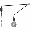LED wandlamp | Tot 40W | E27 | Mat zwart | Verstelbare beam LED wandlamp | Tot 40W | E27 | Mat zwart | Verstelbare beam