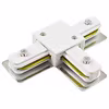 Spanningsrail Doorverbinder T Koppeling Wit voor LED lamp Spanningsrail Doorverbinder T Koppeling Wit voor LED lamp
