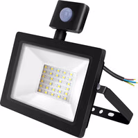 LED Bouwlamp & Wandlamp met Sensor - Waterdicht IP65 Koud Wit LED Bouwlamp & Wandlamp met Sensor - Waterdicht IP65 Koud Wit
