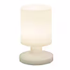 LED Table Lamp - Trion - Round - White - Plastic - Splashproof - USB Rechargeable LED Table Lamp - Trion - Round - White - Plastic - Splashproof - USB Rechargeable