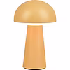 LED Table Lamp - Table Lighting - Trion Lenio - 2W - Warm White 3000K - Dimmable - USB Rechargeable - Splashproof IP44 - Round - Matte Orange - Plastic LED Table Lamp - Table Lighting - Trion Lenio - 2W - Warm White 3000K - Dimmable - USB Rechargeable - Splashproof IP44 - Round - Matte Orange - Plastic