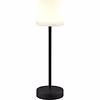 LED Tafellamp met Oplaadbare Batterijen - Trion Marty - 2.2W - Aanpasbare Kleurtemperatuur - Dimbaar - Spatwaterdicht IP44 - Rond - Zwart LED Tafellamp met Oplaadbare Batterijen - Trion Marty - 2.2W - Aanpasbare Kleurtemperatuur - Dimbaar - Spatwaterdicht IP44 - Rond - Zwart