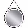 LED Spiegel 60cm | 15W | Zwart | Touch | 3000-4000K | Rond LED Spiegel 60cm | 15W | Zwart | Touch | 3000-4000K | Rond