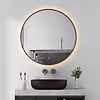 LED Mirror 60cm | 18W | Black | Dimmable | Heating | Touch LED Mirror 60cm | 18W | Black | Dimmable | Heating | Touch