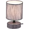 LED Table Lamp - Trion Maria - E14 Fitting - Round - Matte Gray - Ceramic LED Table Lamp - Trion Maria - E14 Fitting - Round - Matte Gray - Ceramic