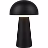 Dimmable LED Table Lamp with USB Charging Function - Matte Black, Warm White 3000K, Splashproof IP44 Dimmable LED Table Lamp with USB Charging Function - Matte Black, Warm White 3000K, Splashproof IP44