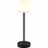 Dimmable LED Table Lamp Trion Marty - Round, Black, 2.2W