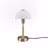 LED Table Lamp - Trion Dani - E14 Fitting - 1 light source - Matte Brass - Metal - White Glass LED Table Lamp - Trion Dani - E14 Fitting - 1 light source - Matte Brass - Metal - White Glass