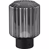 LED Table Lamp - Trion Doli - 1.5W - Warm White 3000K - Rechargeable Batteries - Matte Black - Metal - Smoke-Colored Glass LED Table Lamp - Trion Doli - 1.5W - Warm White 3000K - Rechargeable Batteries - Matte Black - Metal - Smoke-Colored Glass