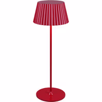 LED Table Lamp - Trion Uraz - 1.5W - Warm White 3000K - Rechargeable Batteries - Red - Metal LED Table Lamp - Trion Uraz - 1.5W - Warm White 3000K - Rechargeable Batteries - Red - Metal