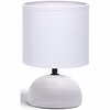 LED Table Lamp Aigi Conton 2 - Round Matte Gray Ceramic LED Table Lamp Aigi Conton 2 - Round Matte Gray Ceramic
