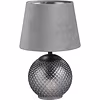 LED Table Lamp - Table Lighting - Trion Onno - E14 Socket - Round - Gray - Glass LED Table Lamp - Table Lighting - Trion Onno - E14 Socket - Round - Gray - Glass