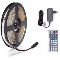 LED Strip Set Digital RGB 5m Waterproof IP65 12V LED Strip Set Digital RGB 5m Waterproof IP65 12V