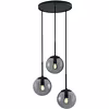 LED Pendant Lamp Trion Balina - 3-light Matte Anthracite Aluminum LED Pendant Lamp Trion Balina - 3-light Matte Anthracite Aluminum