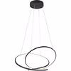 Dimmable Black LED Pendant Lamp 52W - Trion Alvin Dimmable Black LED Pendant Lamp 52W - Trion Alvin