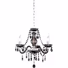 LED Chandelier Trion Lucy - Matte Black, 3 Lights, E14 Fitting LED Chandelier Trion Lucy - Matte Black, 3 Lights, E14 Fitting