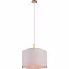 LED Pendant Lamp Wood - Trion Kiblon Matte Brown, E27 Fitting LED Pendant Lamp Wood - Trion Kiblon Matte Brown, E27 Fitting