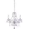 LED Chandelier Trion Lucy - 3-light E14 Clear Aluminum LED Chandelier Trion Lucy - 3-light E14 Clear Aluminum