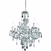 LED Chandelier Trion Lucy - 9-light Matte Chrome E14 LED Chandelier Trion Lucy - 9-light Matte Chrome E14