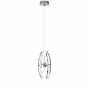 Witte LED Hanglamp 12W - Neutraal Wit - Mat Chroom Witte LED Hanglamp 12W - Neutraal Wit - Mat Chroom